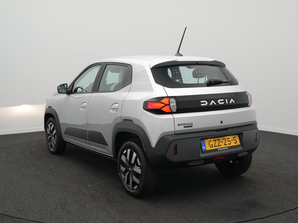 Dacia Spring Expression 65 - 27 kWh - RIJKLAARPRIJS - DEMO -, Auto's, 12 maanden, Stof, Zwart, 4 stoelen