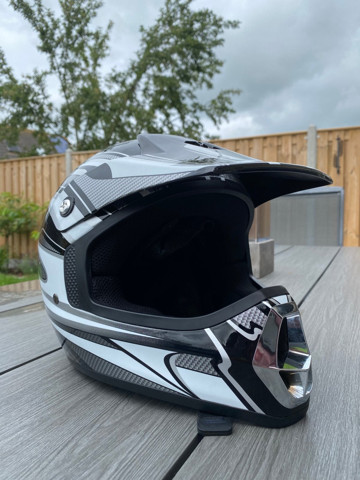 Crosshelm madhead maat s, Offroadhelm, S, Tweedehands, Ophalen