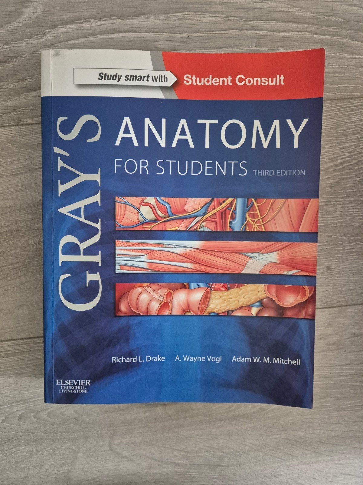 Gray's Anatomy for Students - Derde Editie, Richard L. Drake, A. Wayne Vogl, Adam W. M. Mitchell, Ophalen of Verzenden, Beta, WO