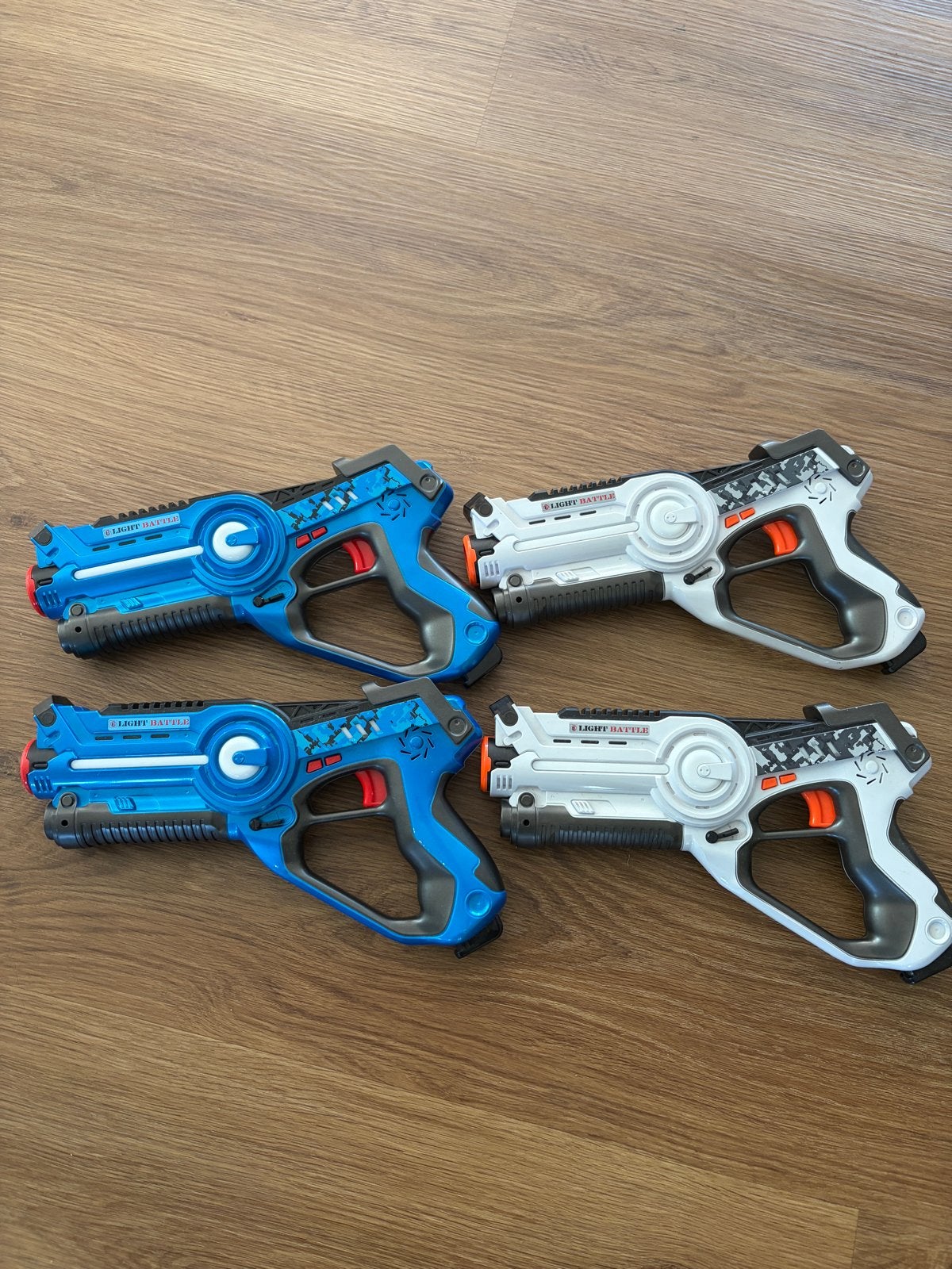 Light Battle Lasergame Pistolen Set - 4 Stuks, Ophalen of Verzenden, Gebruikt, Jongen of Meisje