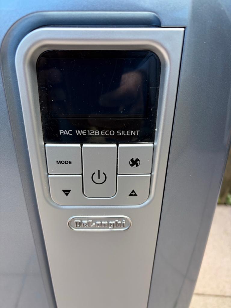 Delonghi Mobiele Airco 12800 BTU - Zo goed als nieuw, Witgoed en Apparatuur, Airco's, Ophalen, Zo goed als nieuw, Koelen en Ontvochtigen