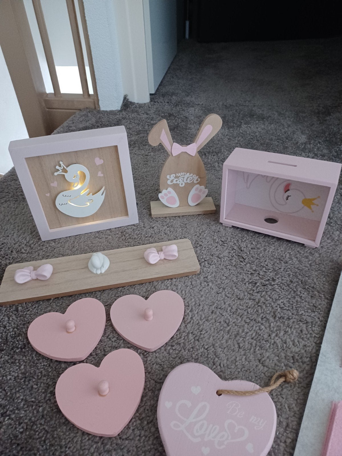 Leuke decoratie voor de kinderkamer, diverse items, Kinderen en Baby's, Gebruikt, Overige merken, Ophalen of Verzenden, Kapstokje