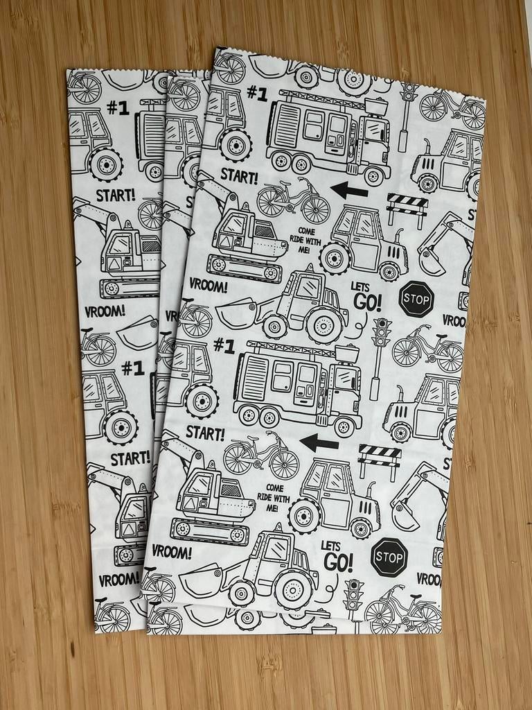 3 blokzakjes voertuigen, Ophalen of Verzenden, Nieuw