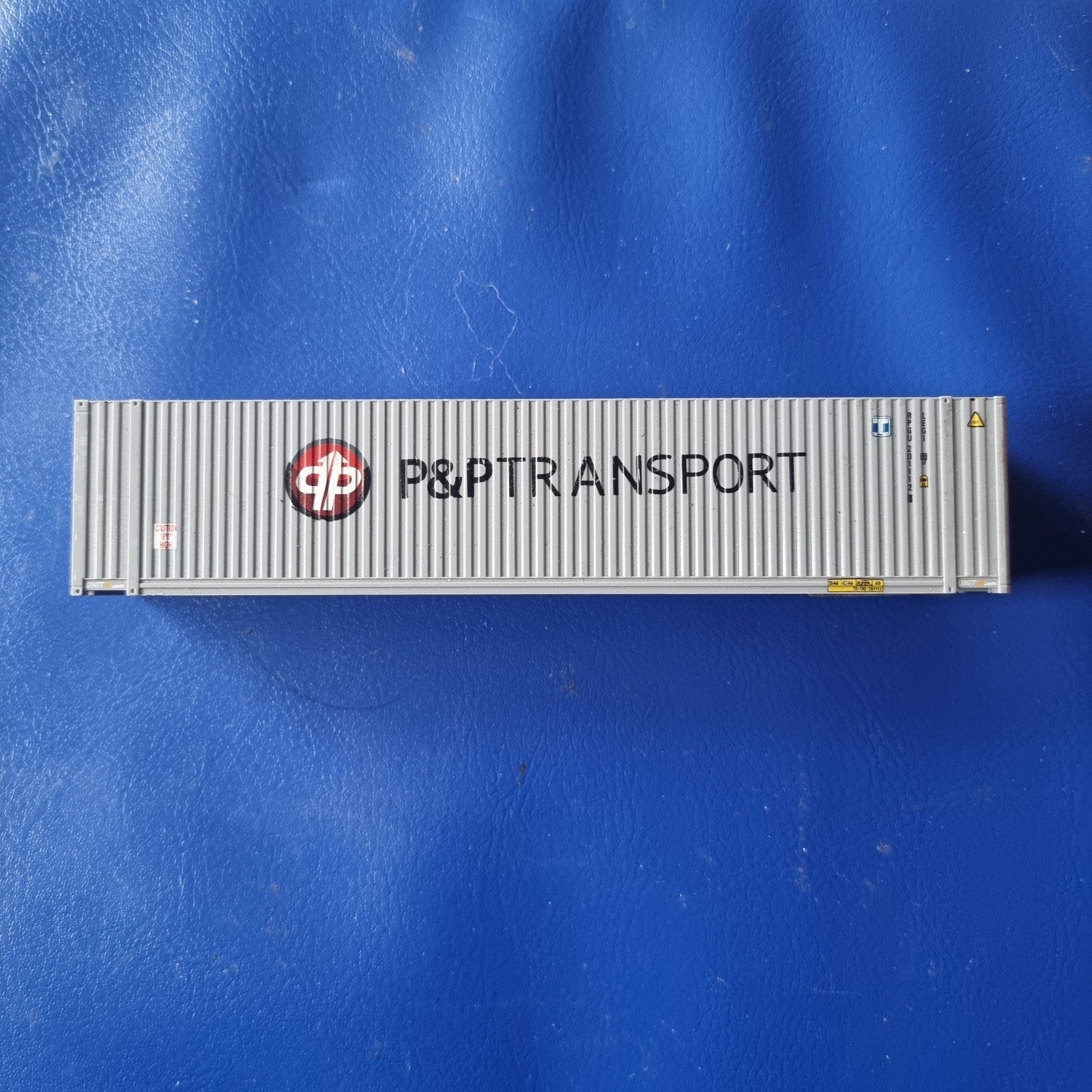 CONTAINER P&P TRANSPORT H0-1:87, Ophalen of Verzenden, Gelijkstroom, Wagon, Overige merken