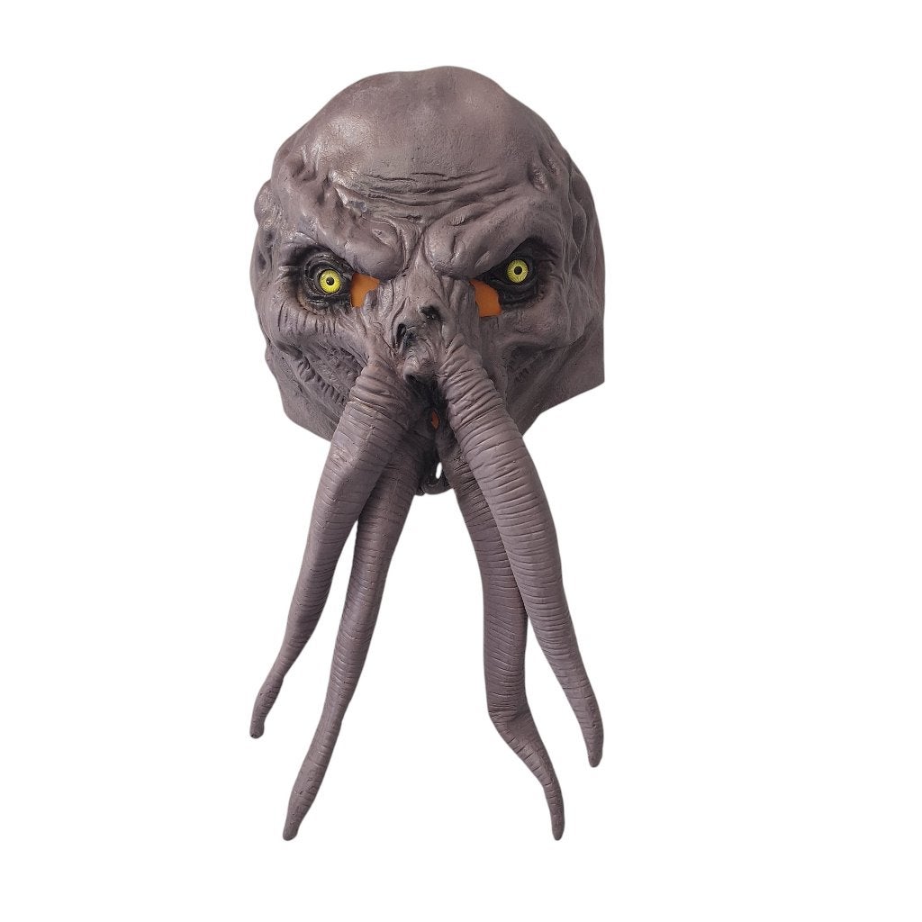 Latex Octopus Carnavalsmasker - Nieuw, Ophalen of Verzenden, Nieuw, Feestartikel, Halloween of Griezel