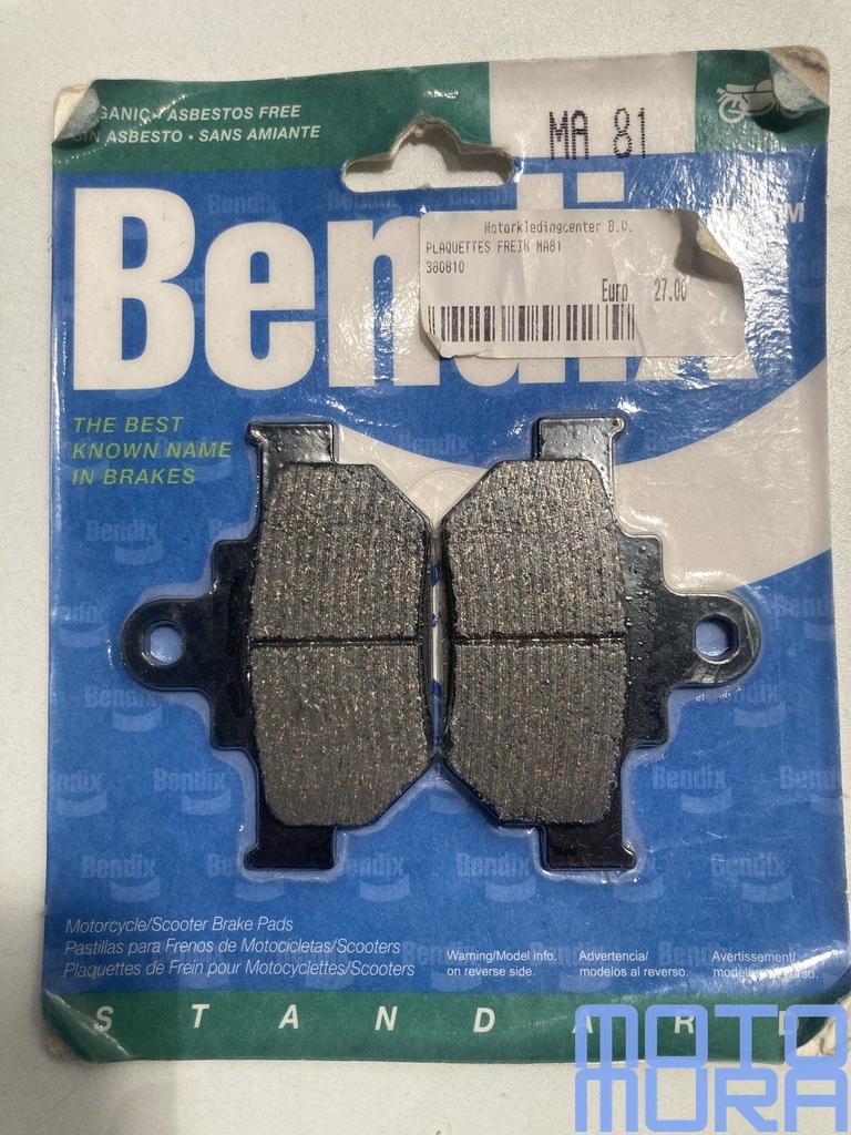 Bendix MA 81 remblokken set Suzuki RM125 250 DR600 1985 - 19, Motoren, Onderdelen | Suzuki, -, -, Nieuw, Ophalen of Verzenden