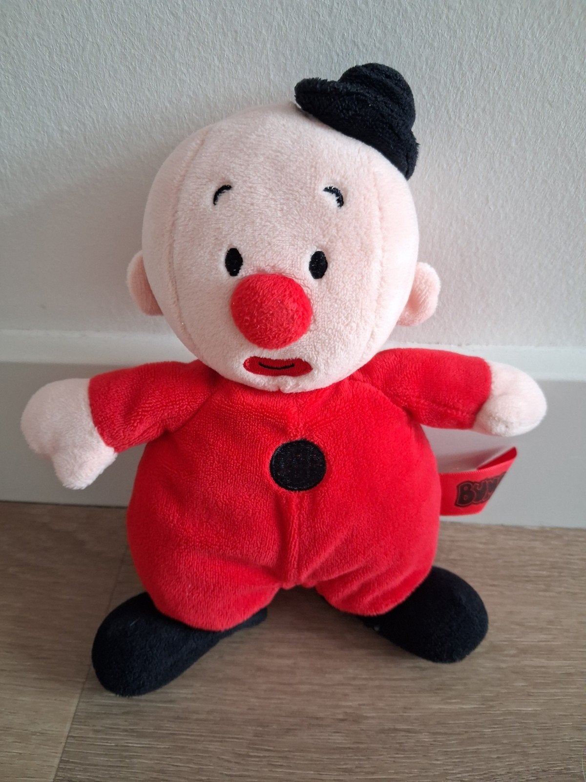 Knuffel Bumba Bumbalu rood Studio 100 21 cm L1524, Ophalen of Verzenden, Zo goed als nieuw, Overige typen