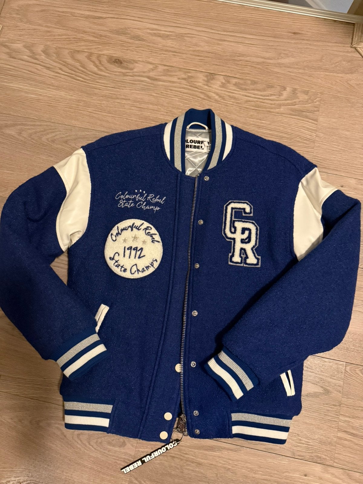 Baseball jacket maat XS nieuw, Ophalen, Nieuw, Maat 34 (XS) of kleiner, Blauw