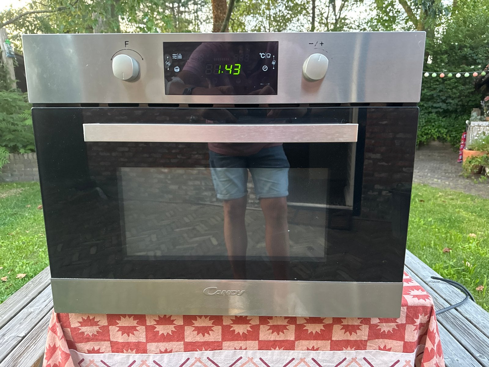 Candy Magnetron MIC 440TX - Bouwjaar 2014, Witgoed en Apparatuur, Magnetrons, Gebruikt, 60 cm of meer, Grill, Ophalen of Verzenden