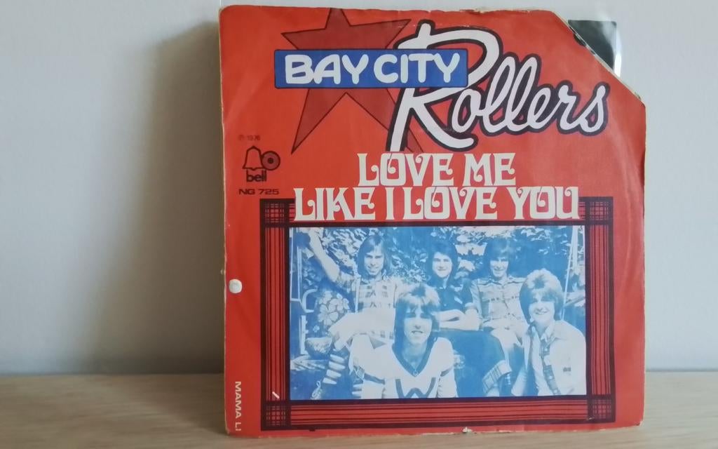 Bay City Rollers - love me like i love you, Cd's en Dvd's, Vinyl Singles, Ophalen of Verzenden, Gebruikt, Pop