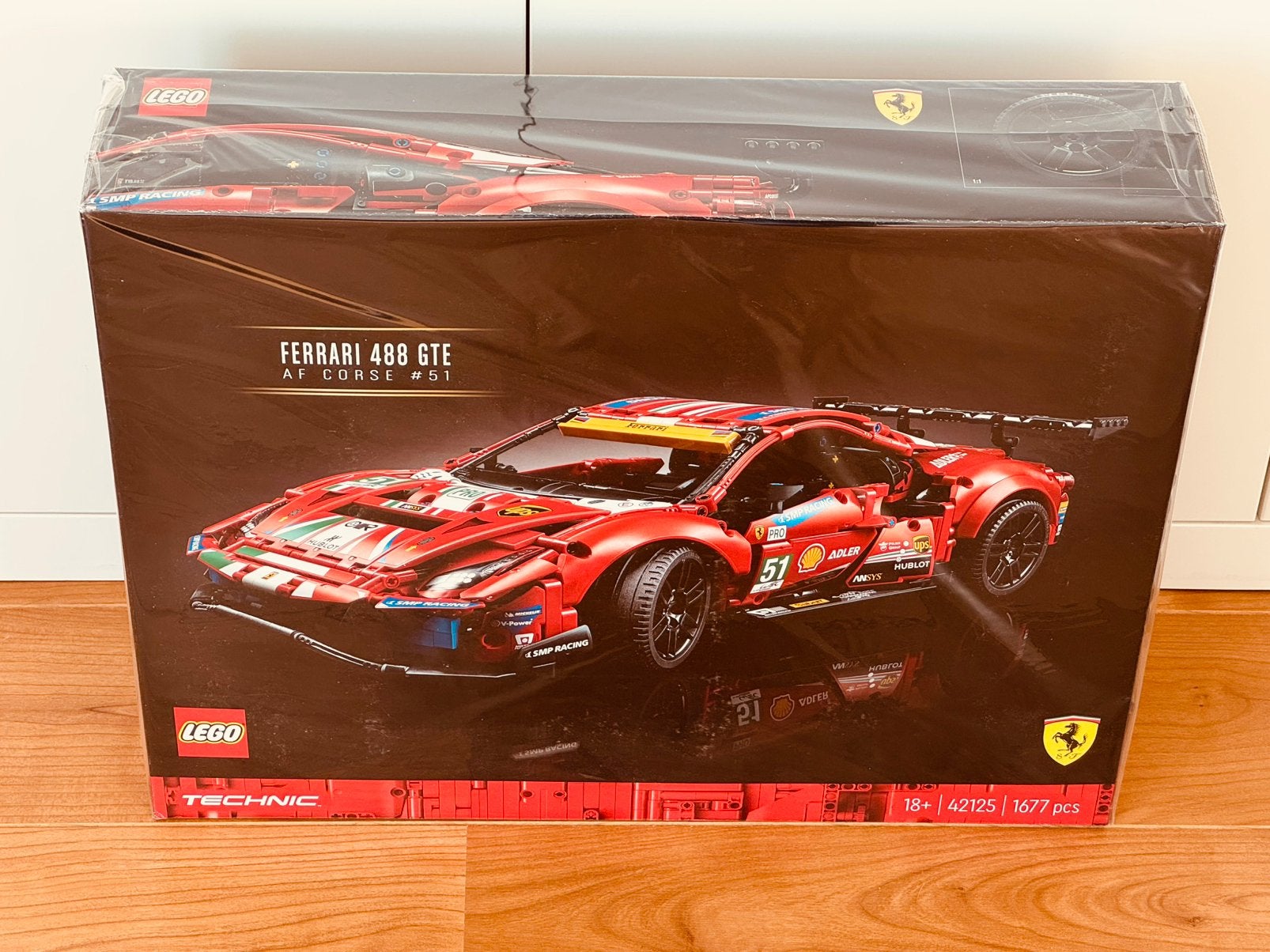Lego 42125 Ferrari 488 GTE AF Corse #51 (nieuw), Ophalen, Lego, Nieuw, Technic