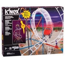knex ACHTBAAN STAR SHOOTER COASTER+ GRATIS LAND ROCKET RACER, Kinderen en Baby's, Ophalen, Gebruikt, K'nex