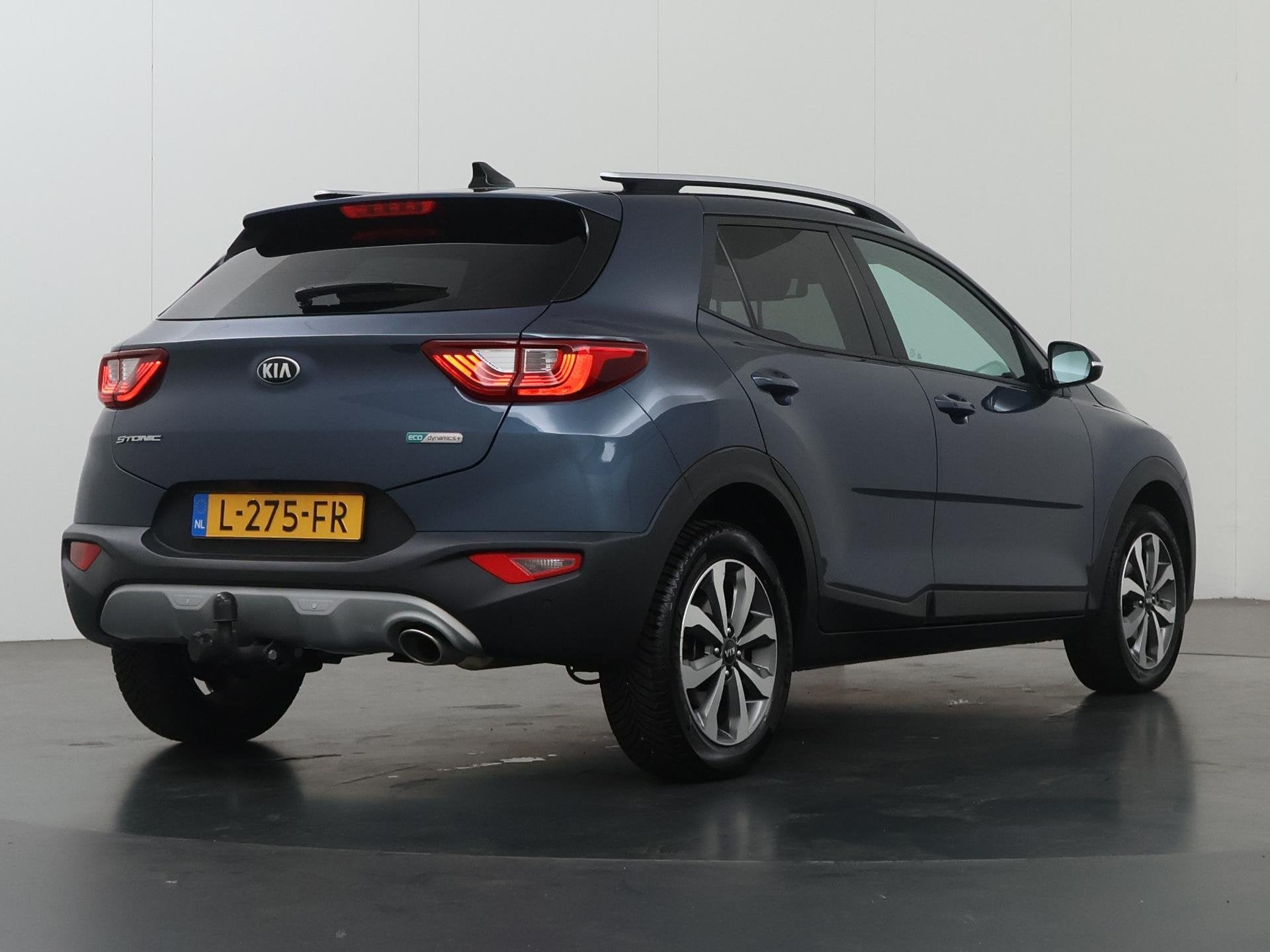 Kia Stonic 1.0 T-GDi MHEV DynamicPlusLine | Trekhaak | Keyle, Auto's, Voorwielaandrijving, Gebruikt, Euro 6, Blauw