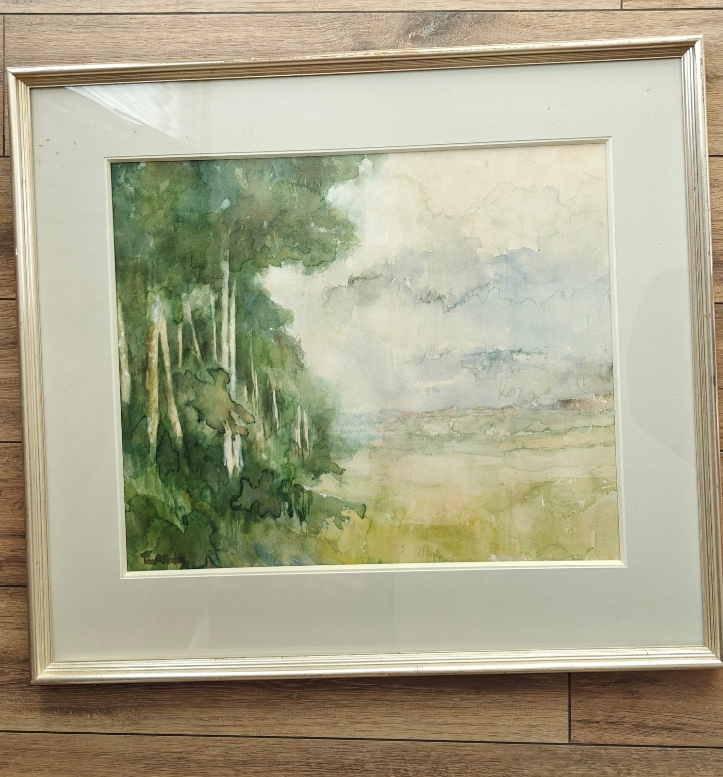 Ton Albers Aquarel, Antiek en Kunst, Ophalen