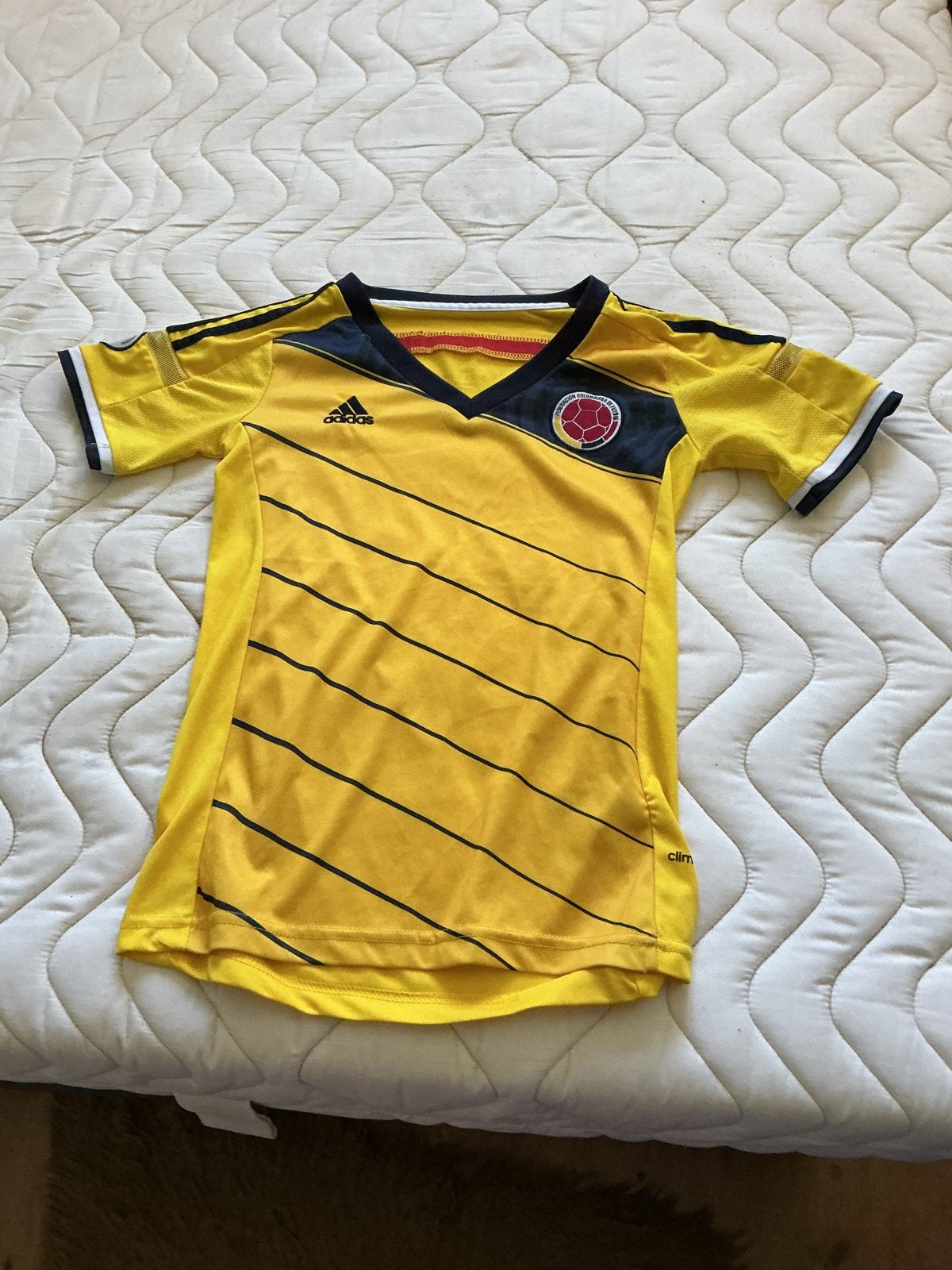 Adidas Colombia Voetbalshirt 2014 WK Brazilië, Maat M, Ophalen of Verzenden, Zo goed als nieuw, Shirt
