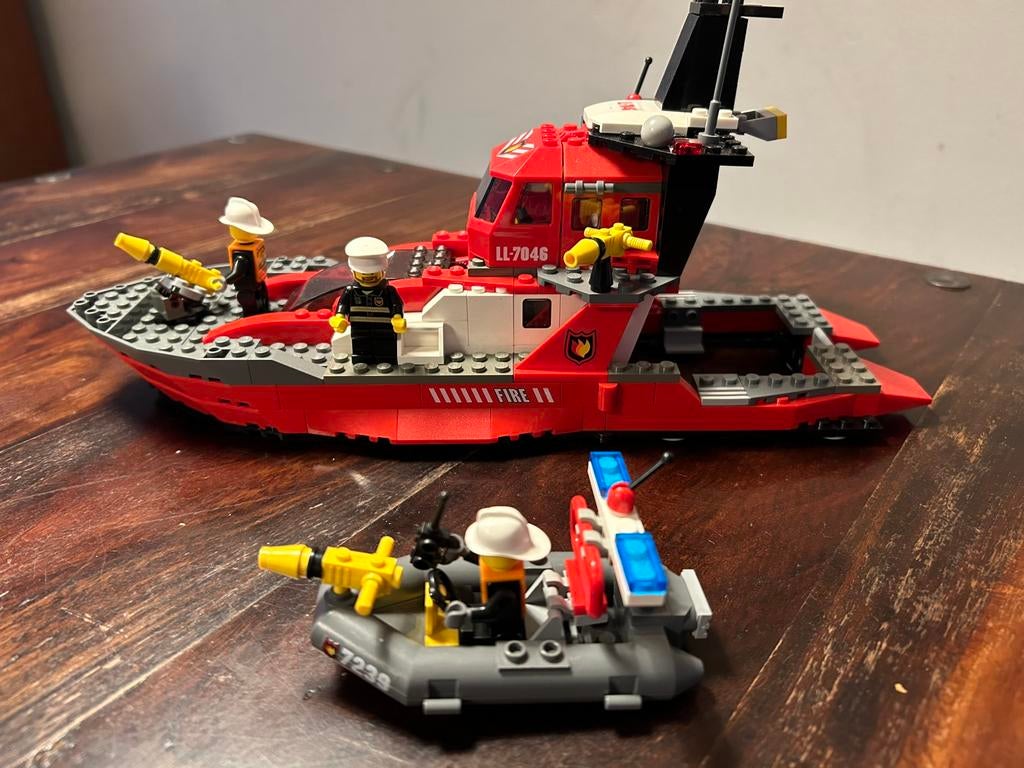 Lego kustcommandoboot 7046, Ophalen of Verzenden, Zo goed als nieuw