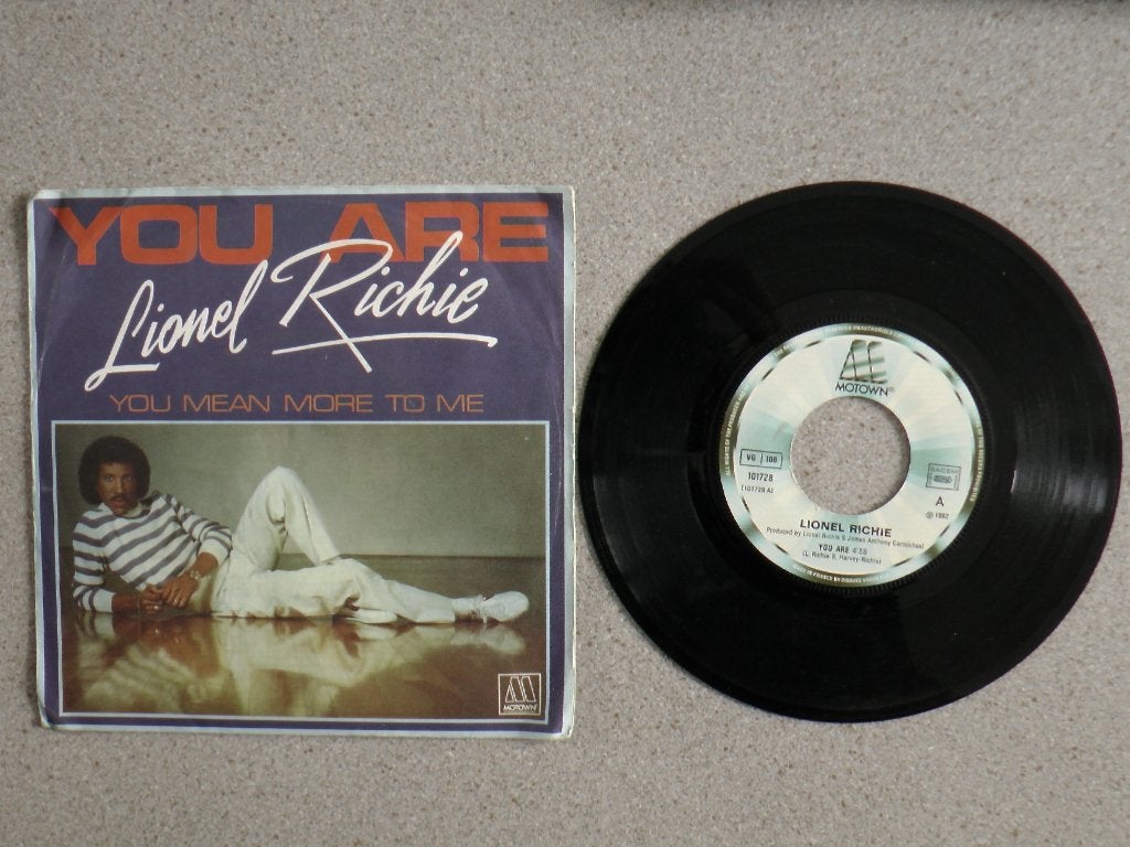 Lionel Richie - You are VINYL SINGLE, Gebruikt, 7 inch, Pop, Single