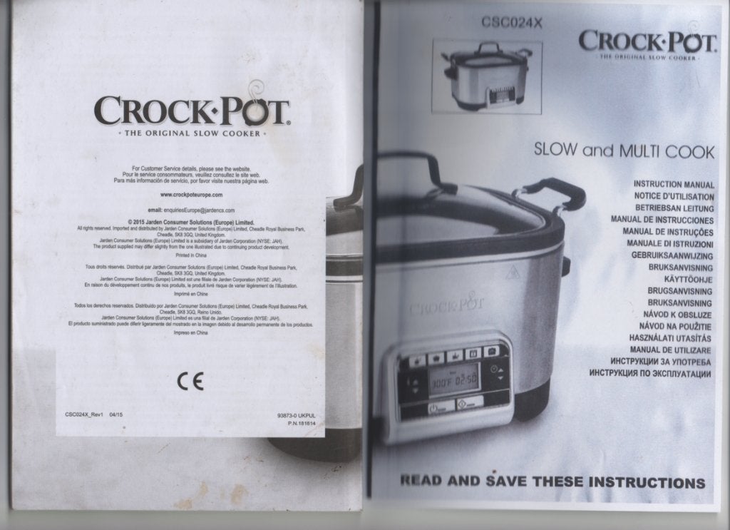 Crock-Pot Slowcooker, Ophalen, Zo goed als nieuw