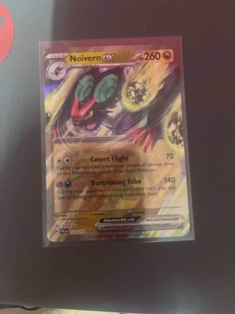 Noivern ex Pokémon kaart (153/195) - Zo goed als nieuw, Ophalen of Verzenden, Zo goed als nieuw, Losse kaart, Foil