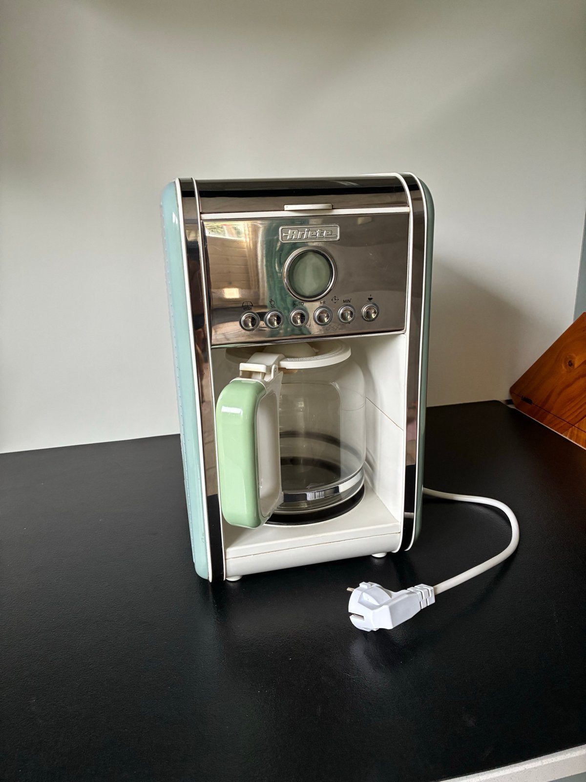 Ariete Vintage 1342 Koffiezetapparaat. Gebruikt., Witgoed en Apparatuur, Koffiezetapparaten, Gebruikt, 10 kopjes of meer, Koffiemachine