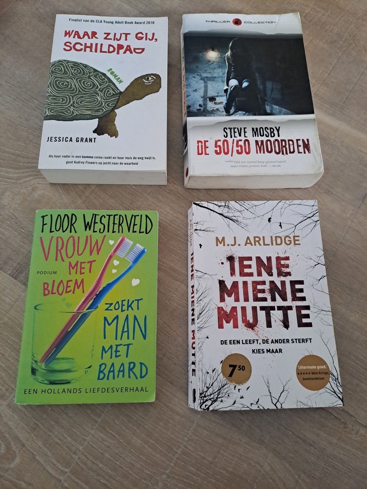 Boekenpakket: Romans en Thrillers (4 stuks), Boeken, Ophalen of Verzenden, Gelezen, Nederland