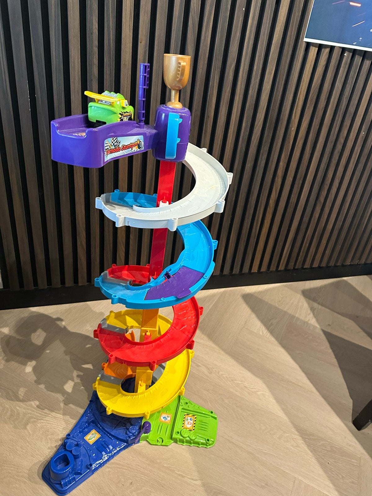 VTech Toet Toet Auto's Stuntpark Racebaan, Overige merken, Zelf te bouwen, Ophalen of Verzenden, Overige aandrijving
