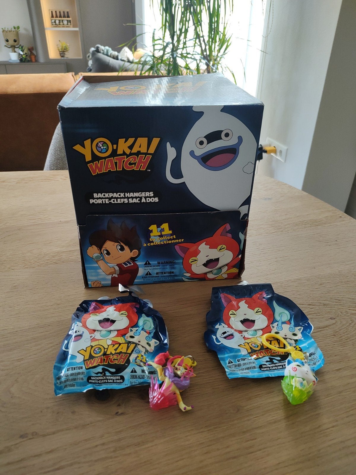 Volle doos Yo-kai watch sleutelhangers, nieuw, Ophalen of Verzenden, Nieuw