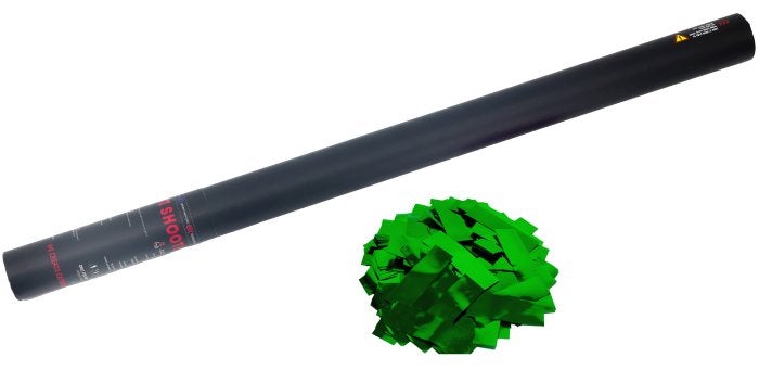 TCM FX Handheld Confetti Cannon 80cm Green Metallic, Geluidgestuurd, ., Overige typen, Nieuw