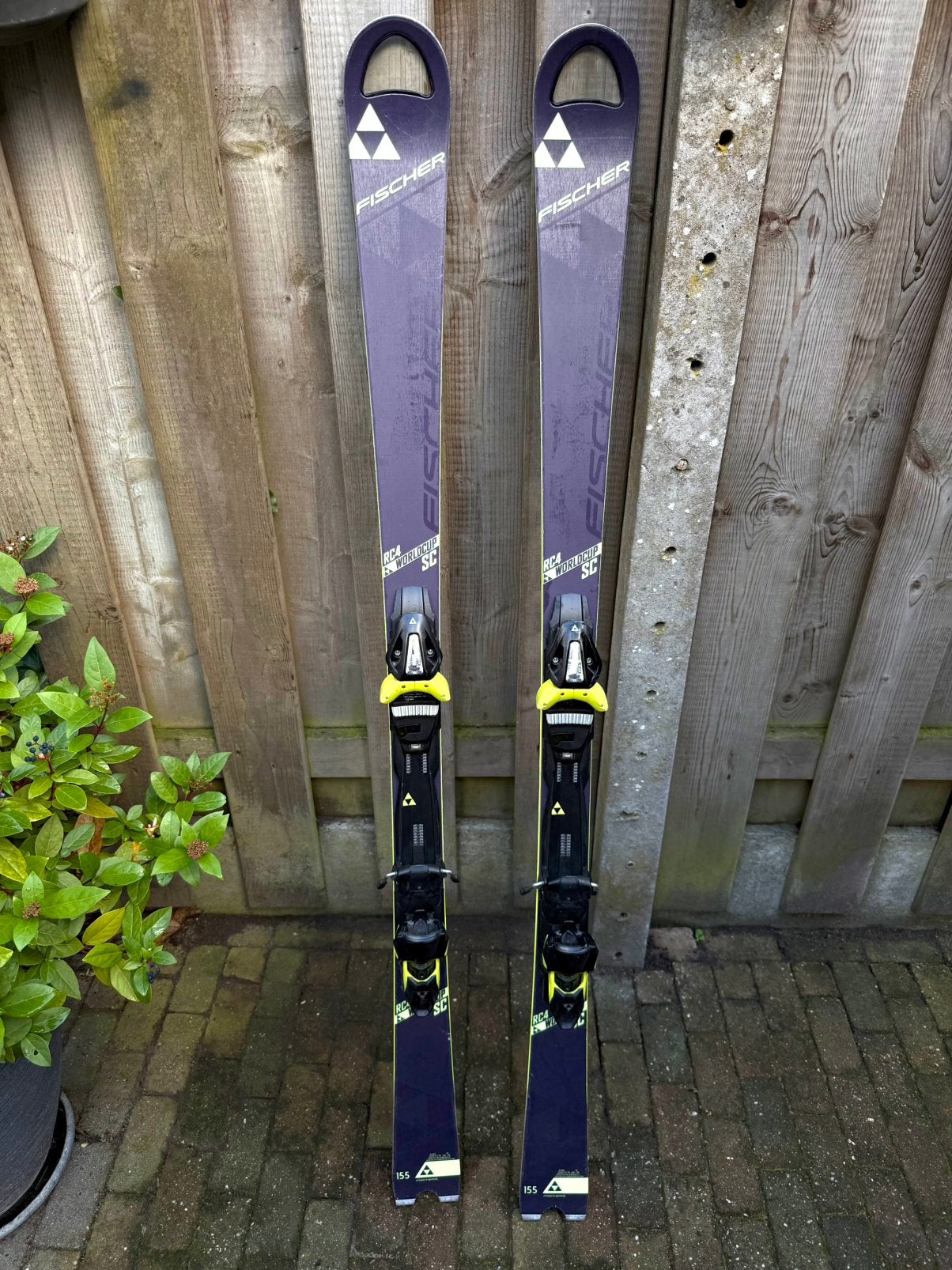 Fischer RC4 Worldcup SC – 155 cm, Ophalen, 140 tot 160 cm, Fischer, Zo goed als nieuw