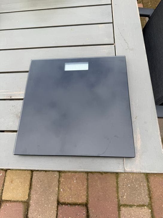 Digitale Personenweegschaal - Zwart Glas, Ophalen, 1 tot 500 gram, Digitaal, Personenweegschaal