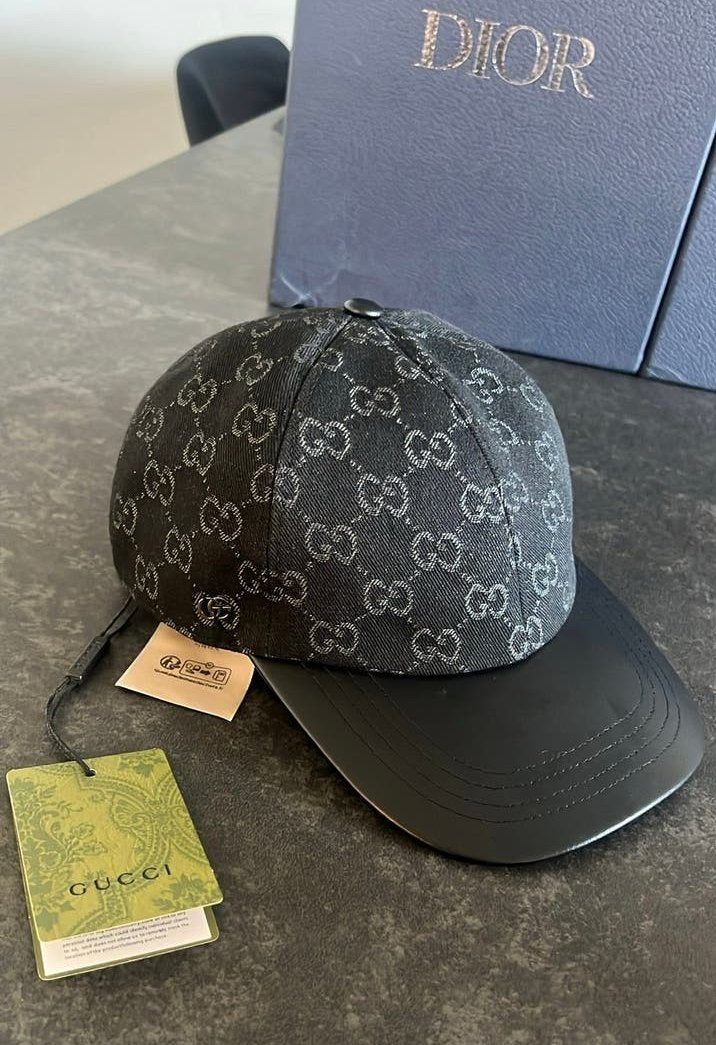 Gucci pet zwart -MAAT M- -perfecte kwaliteit-, Ophalen of Verzenden, Nieuw, 57 cm (M, 7⅛ inch) of minder, Pet