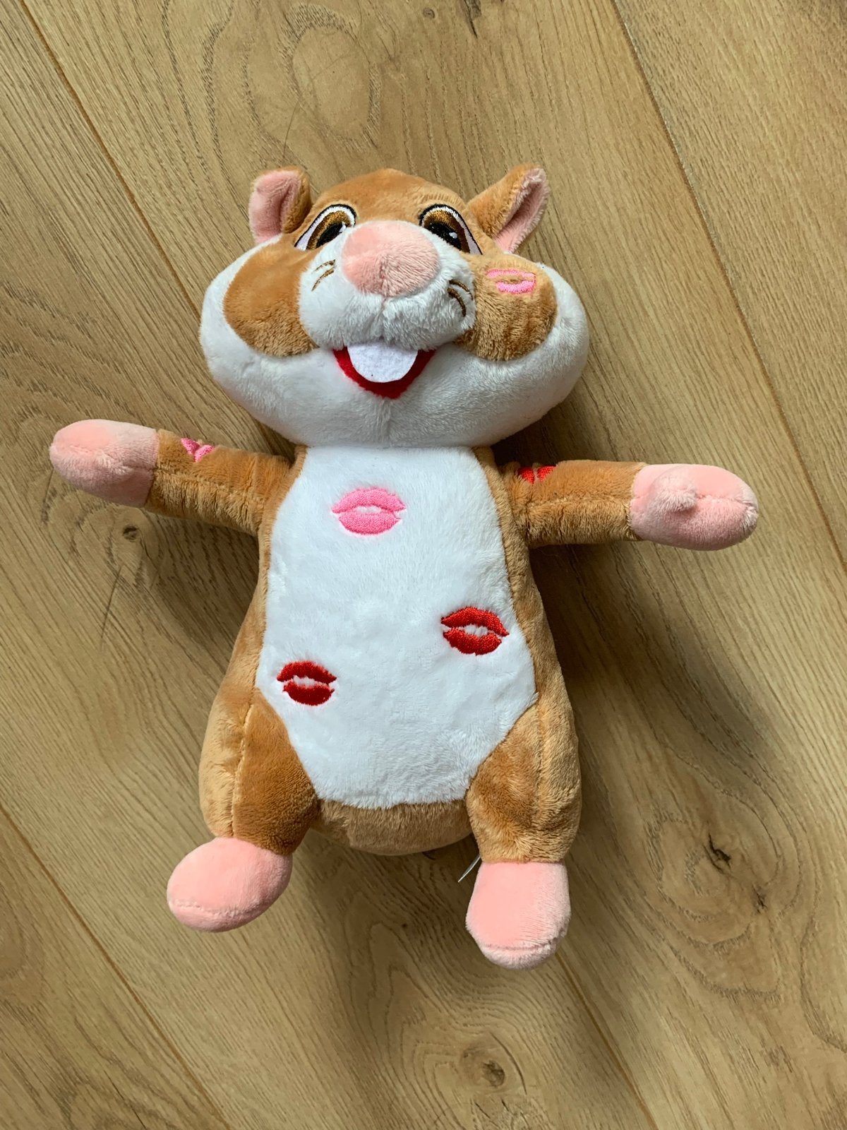 Albert Heijn Valentijn Hamster Knuffel - Nette Staat, Albert Heijn, Hamster, Ophalen of Verzenden, Zo goed als nieuw