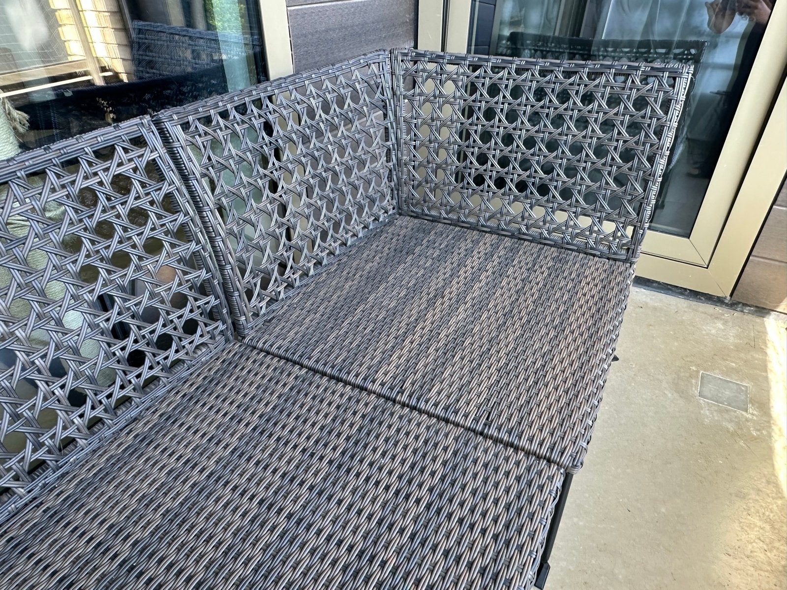 Ikea Jutholmen lounge set - as good as new, Ophalen, Zo goed als nieuw, Overige materialen, Stapelbaar