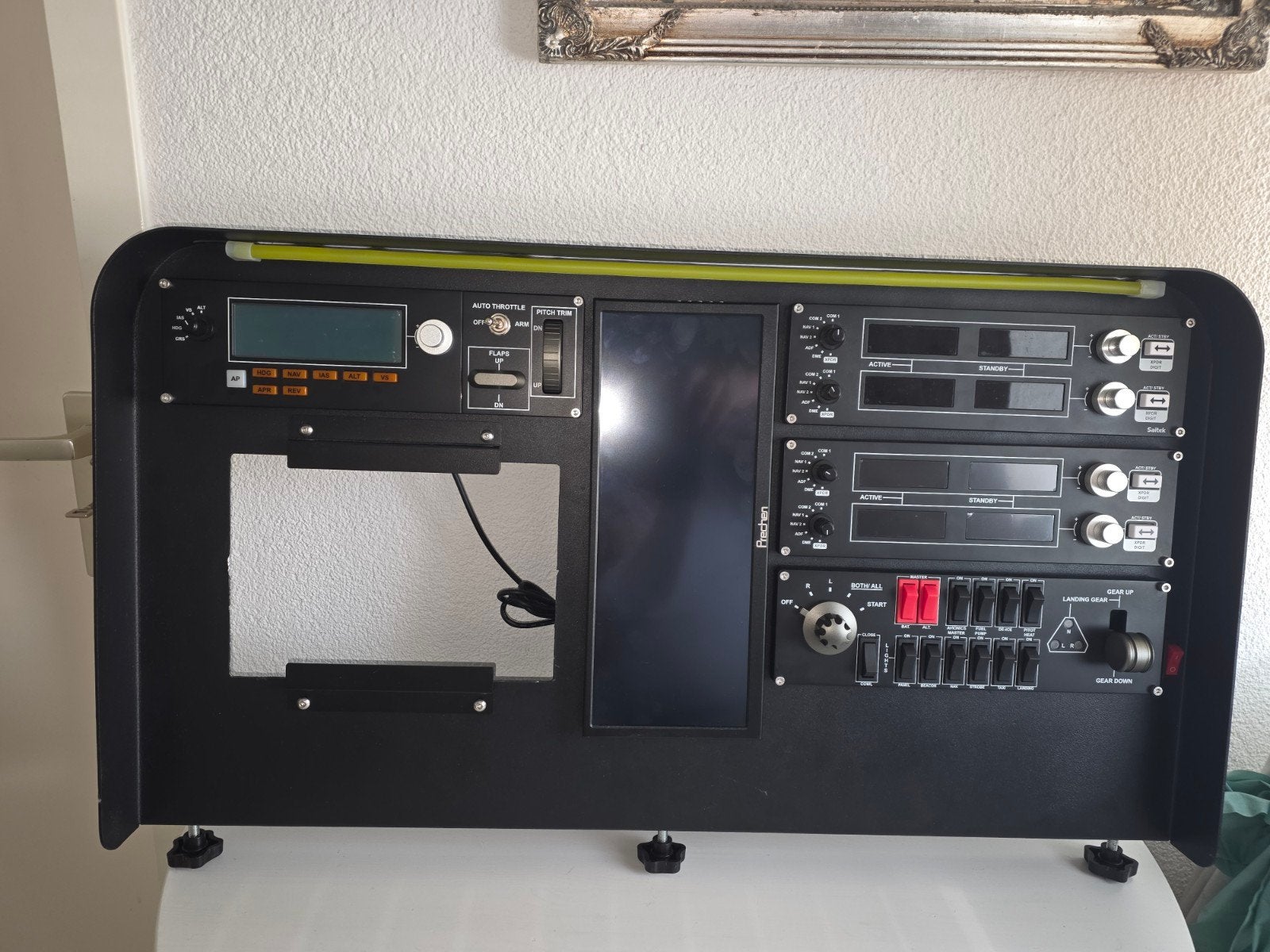 Flight Simulator Cockpit Panel Frame, Ophalen, 1 speler, Zo goed als nieuw, Vanaf 3 jaar