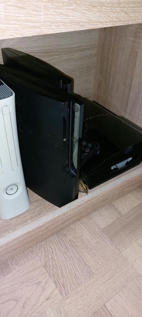 PlayStation 3 met 2 controllers en 10 spellen naar keuze, Gebruikt, Overige genres, 2 spelers, Ophalen of Verzenden