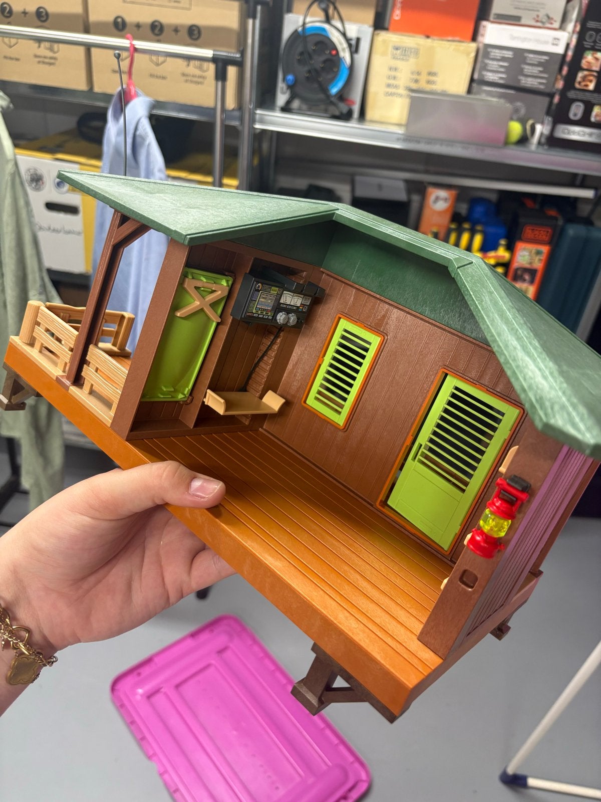 Playmobil Jungle Set met Dieren en Huisje, Ophalen, Wild life, Gebruikt, Gebouw
