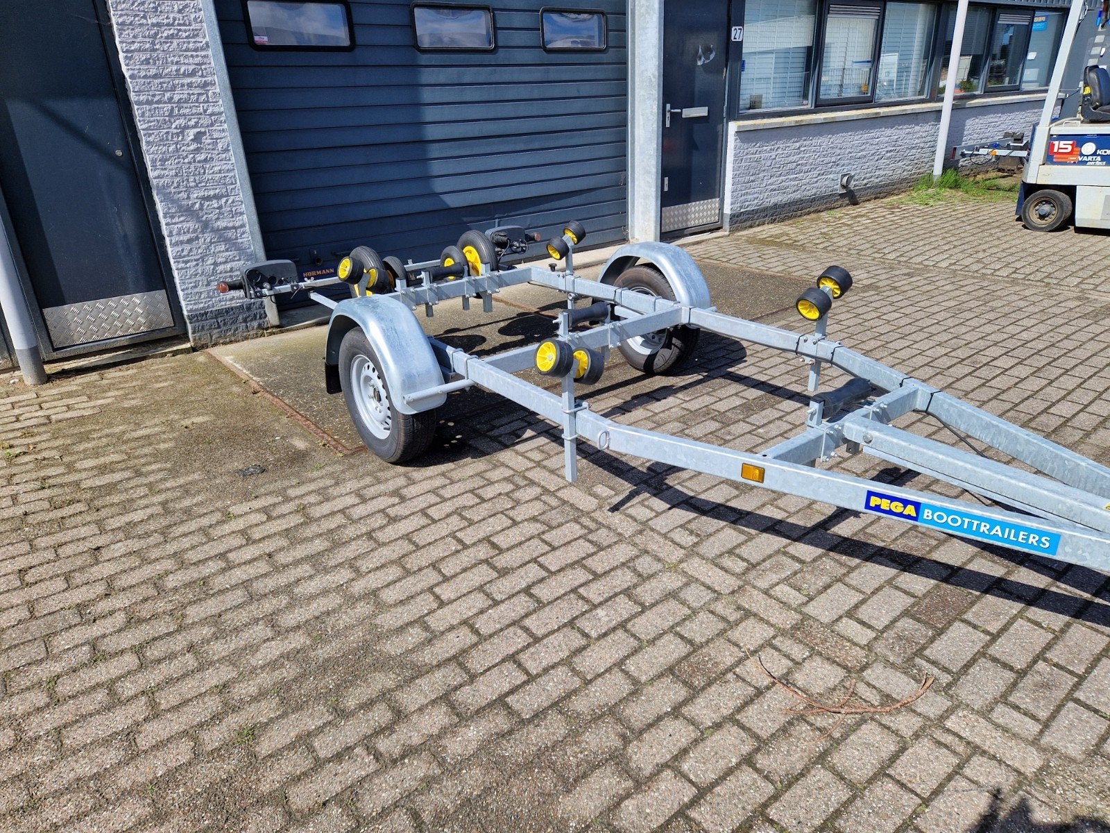 Pega SH 750 kanteltrailer in absolute nieuwstaat  !!!!, Ophalen of Verzenden, Zo goed als nieuw, Minder dan 6 meter
