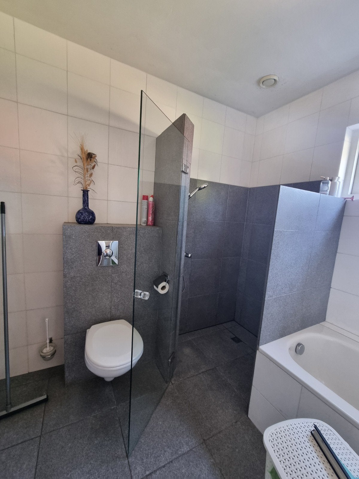 Glazen douche deur., Ophalen, Overige typen, 50 tot 100 cm, Minder dan 25 cm