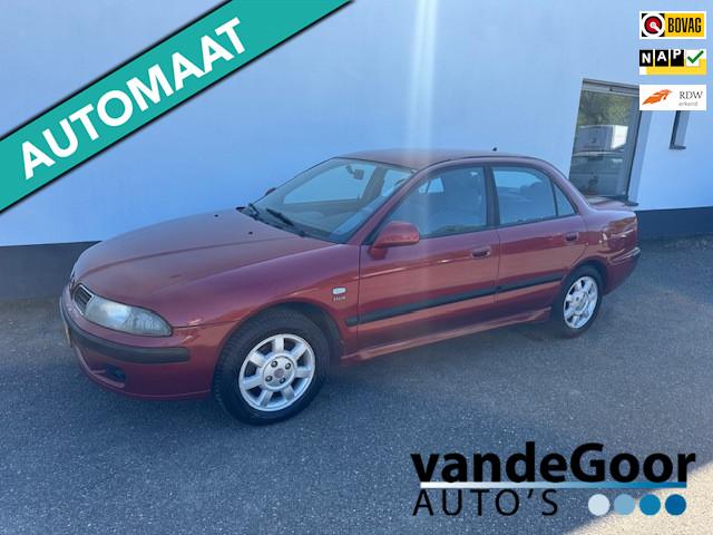 Mitsubishi Carisma 1.8 GDI Elegance, '99 aut., airco, cruise, 125 pk, Gebruikt, 4 cilinders, 1834 cc