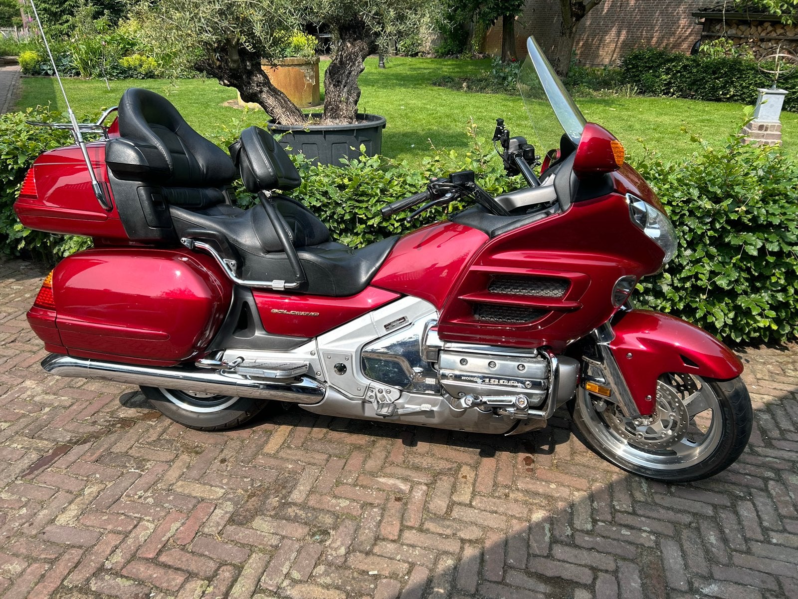 Honda Goldwing GL1800 Toermotor met Reistassen en Garmin, Motoren, Motoren | Honda, 4 cilinders, Motorrijbewijs A, Gebruikt, Particulier