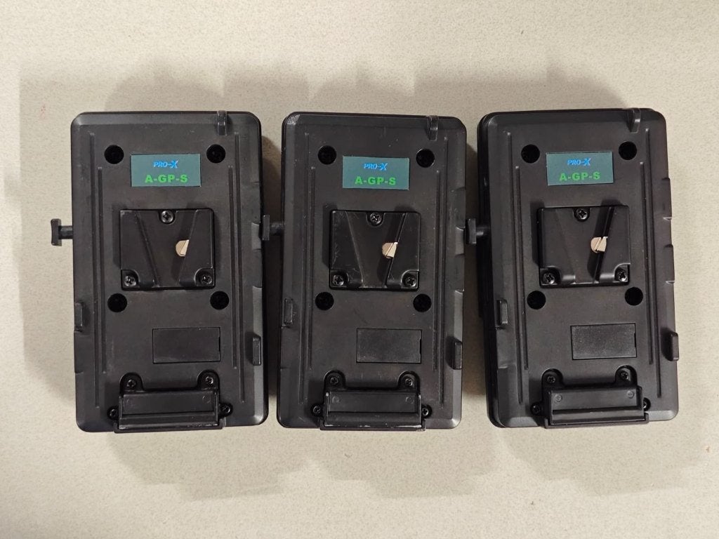 Switronix Pro-X A-GP-S Adapter: 3-Stud mount naar V-Mount, Ophalen of Verzenden, Gebruikt