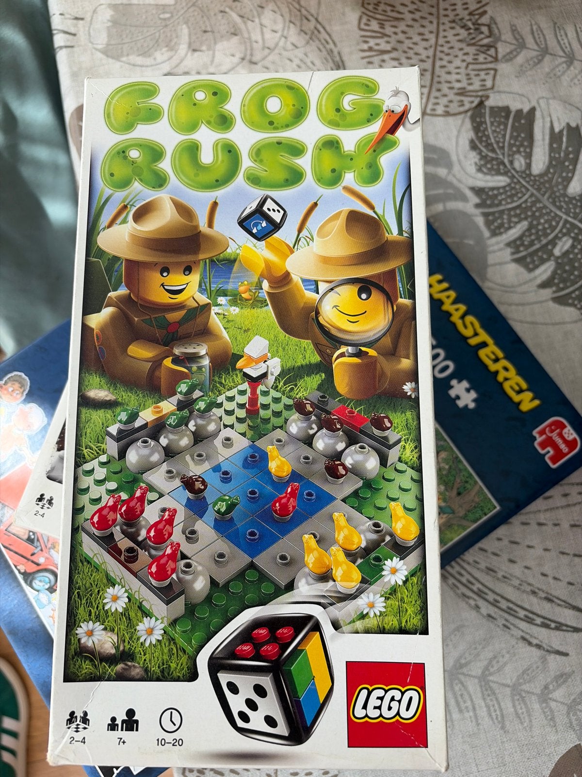 LEGO Frog Rush Bordspel - Compleet en in goede staat, Drie of vier spelers, Ophalen of Verzenden, Gebruikt