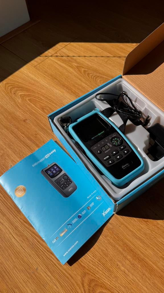 Xsarius Satmeter HD Easy – Compleet in doos, Ophalen of Verzenden, Zo goed als nieuw, Overige merken