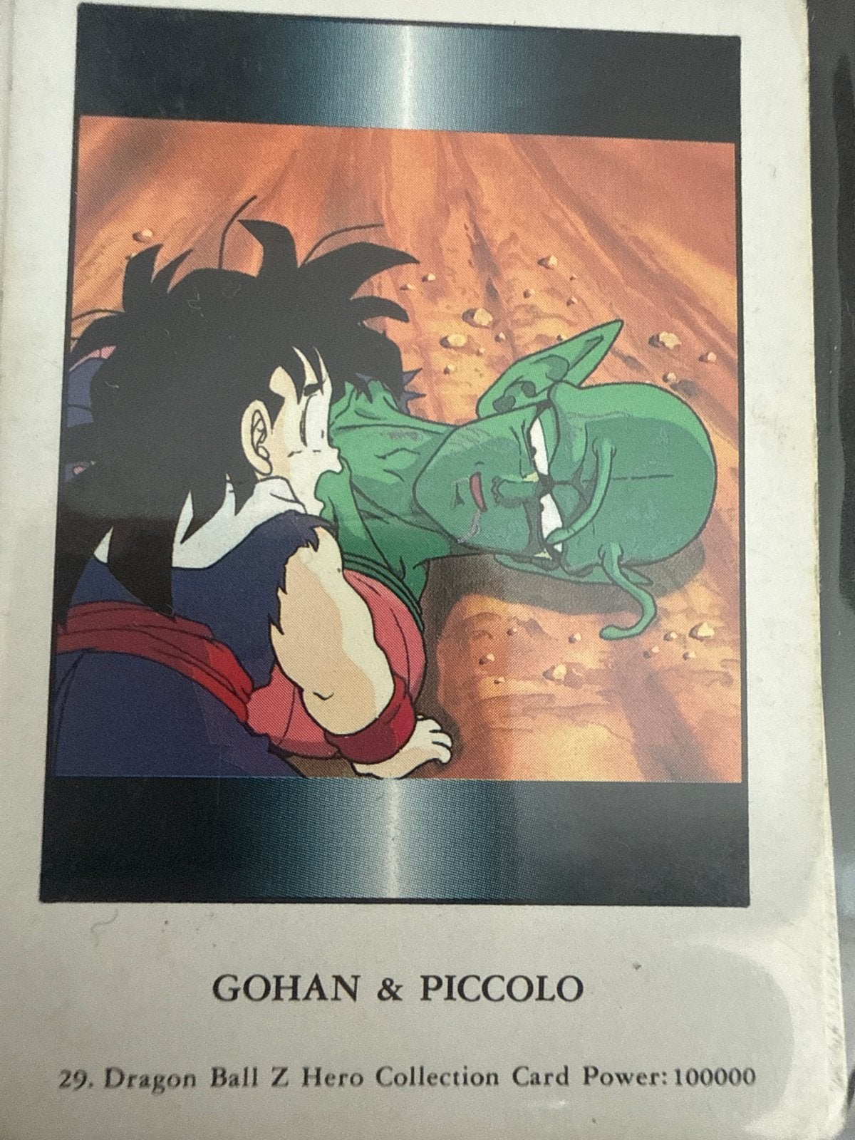 Dragon Ball Z Hero Collection Kaart - Gohan & Piccolo, Ophalen of Verzenden, Gebruikt