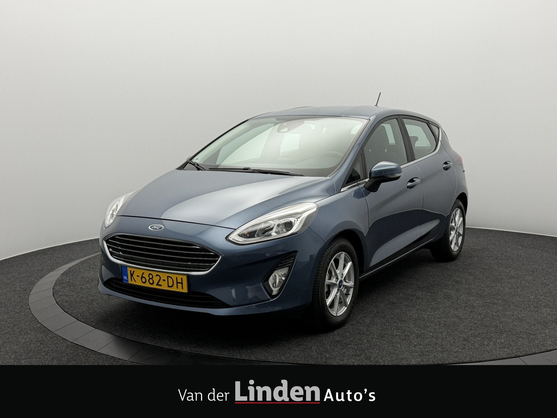 Ford Fiesta 1.0 EcoBoost Titanium | Full-Led | Carplay&Andro, Auto's, 94 pk, Stof, Gebruikt, 580 kg
