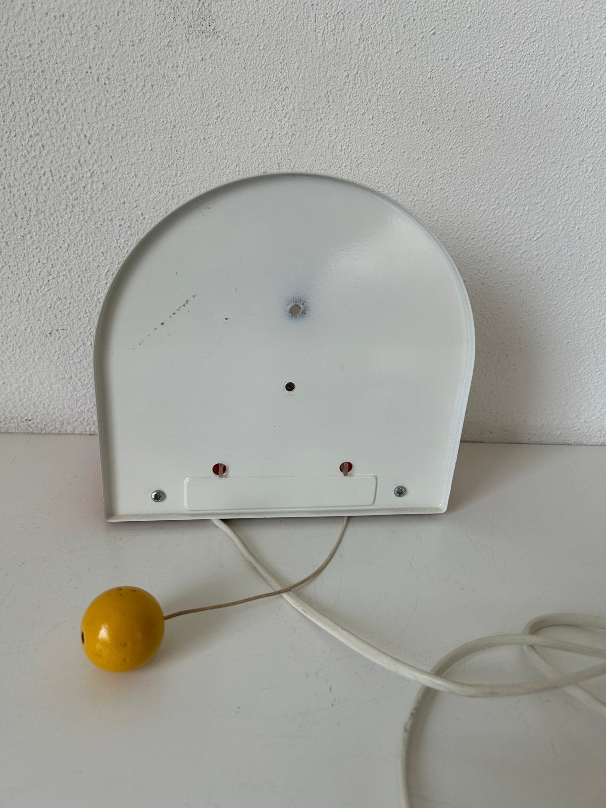 Vintage Wandlamp Memphis Stijl - Rood, Blauw, Wit, Kunststof, Gebruikt, Meerkleurig, Ophalen of Verzenden