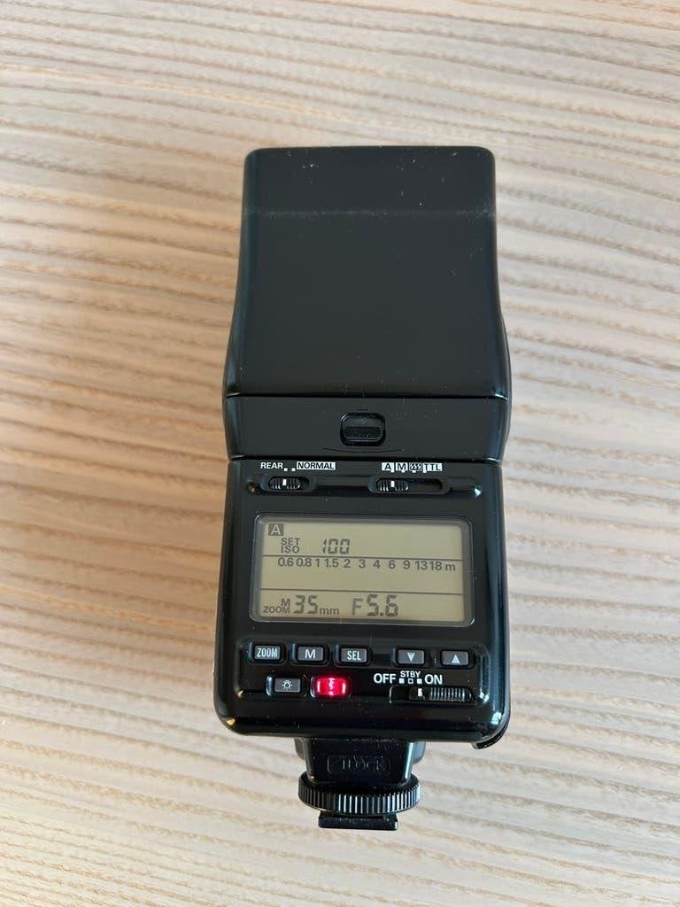 Nikon SB-24 speedlight flitser met Sto-Fen Omni-Bounce, Externe flitser, Zo goed als nieuw, Nikon, Ophalen