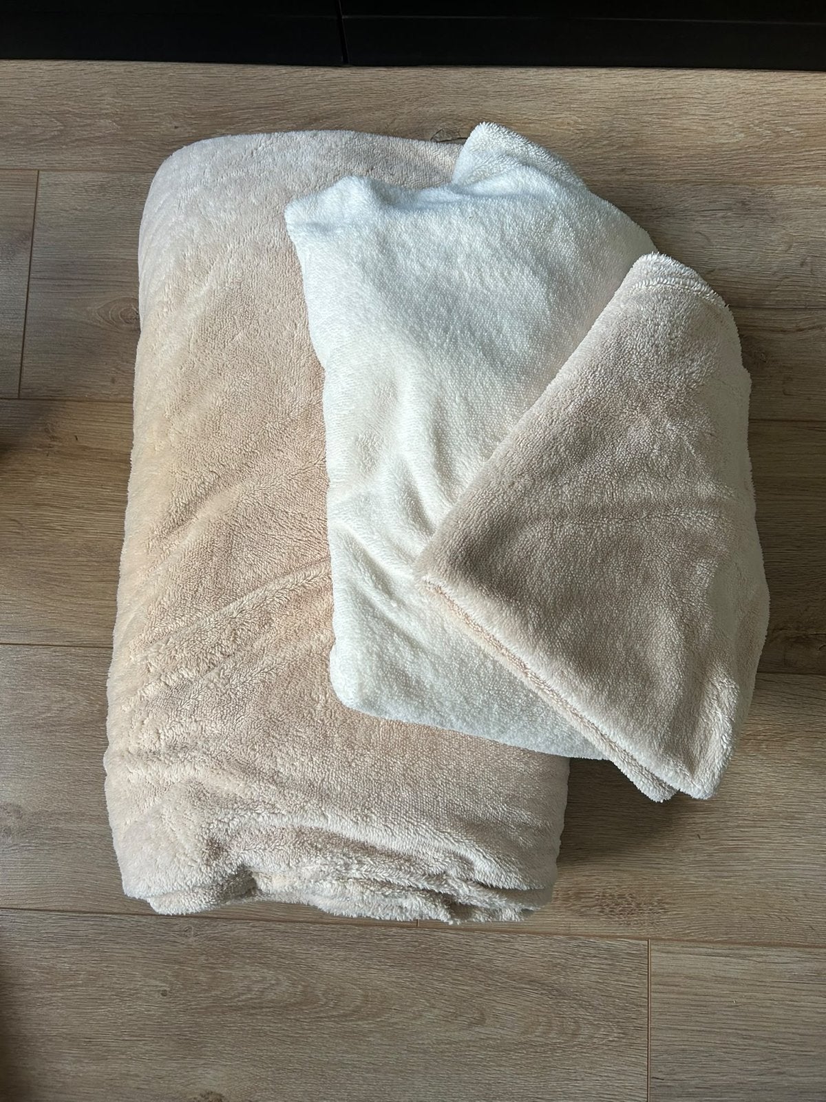 Optipluche Beddengoed 1 Persoons - Nieuw, Eenpersoons, Beige, Beddengoedset, Nieuw
