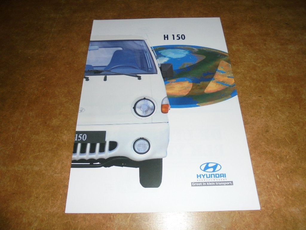 brochure Hyundai H150  1997, Ophalen of Verzenden, Nieuw, Overige merken