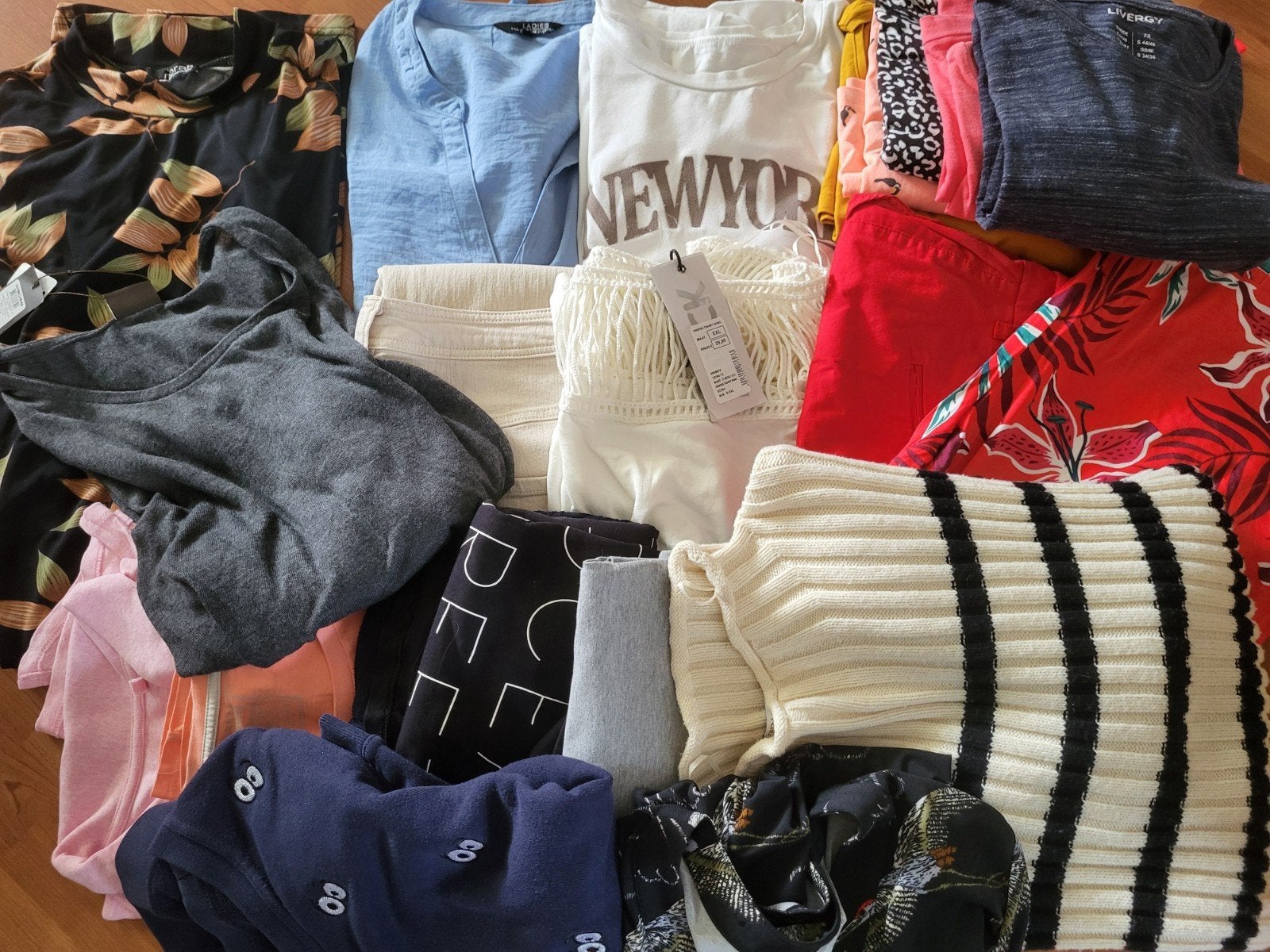 Kledingpakket dames L/XL, Kleding | Dames, Verzenden, Zo goed als nieuw, Maat 42/44 (L)